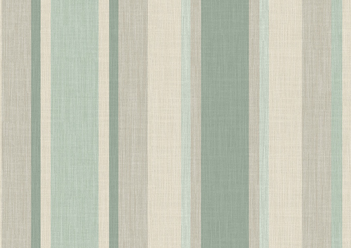 Laura Ashley Awning Stripe, Smoke Green - Made to Measure Curtains - Image 8